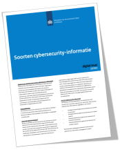 Afbeelding Rapport Soorten Cybersecurity Informatie